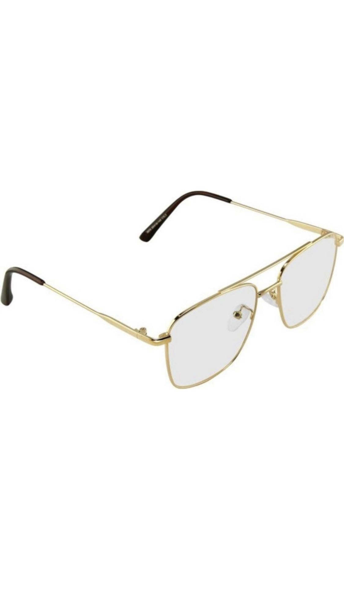 Premium Looking Metal Square Frame (Gold)