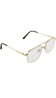 Premium Looking Metal Square Frame (Gold)