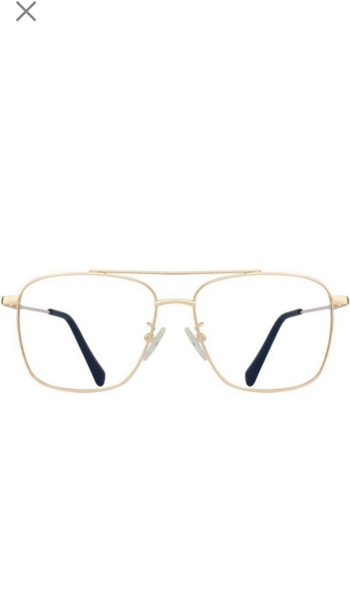 Premium Looking Metal Square Frame (Gold)