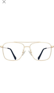 Premium Looking Metal Square Frame (Gold)