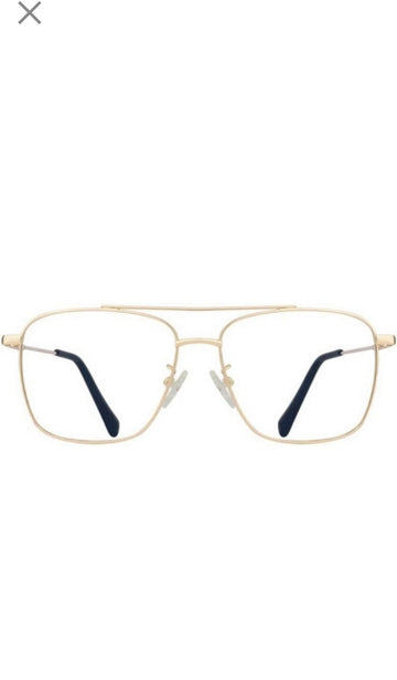 Premium Looking Metal Square Frame (Gold)