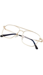 Premium Looking Metal Square Frame (Gold)