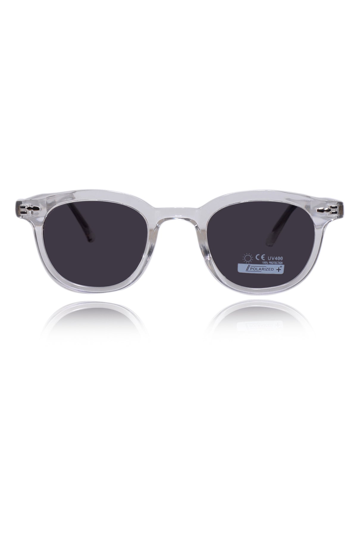 Legacy Round Sunglasses – UV400 Polarized (Dust)