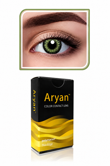 Aryan Color Contact Lenses 3 Months Disposable – Sea Green | Quarterly Colored Contact Lenses