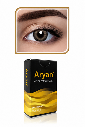 Aryan Color Contact Lenses 3 Months Disposable – Soft Hazel | Quarterly Colored Contact Lenses