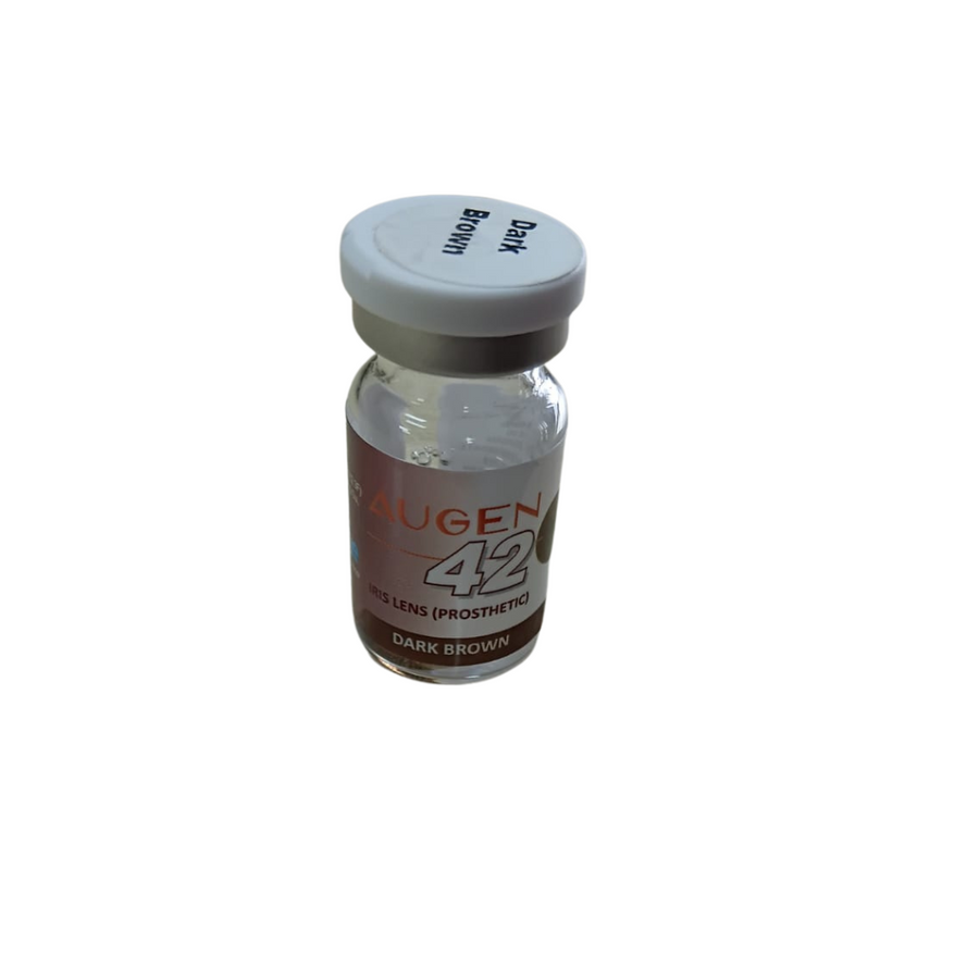 Silklens Prosthetic D-Type Center Pupil Black Contact Lens (1 Lens)