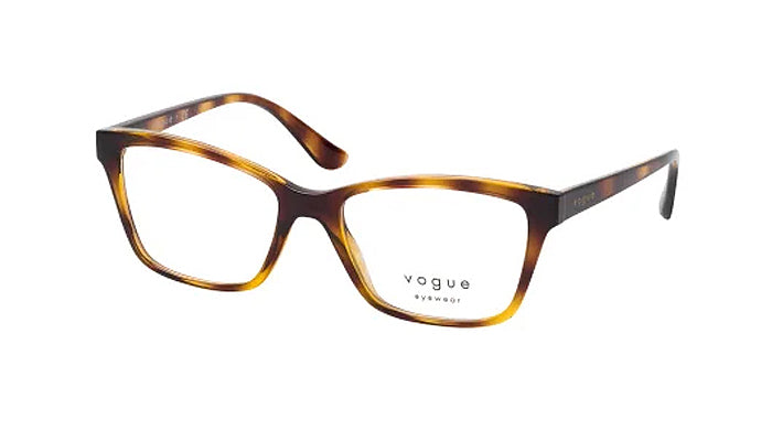 Vogue VO 5420 W656 Rectangle shaped Havana Plastic frame for women
