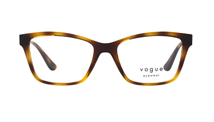 Vogue VO 5420 W656 Rectangle shaped Havana Plastic frame for women