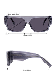 Legacy Square Sunglasses – UV400 Polarized (Tortoise)