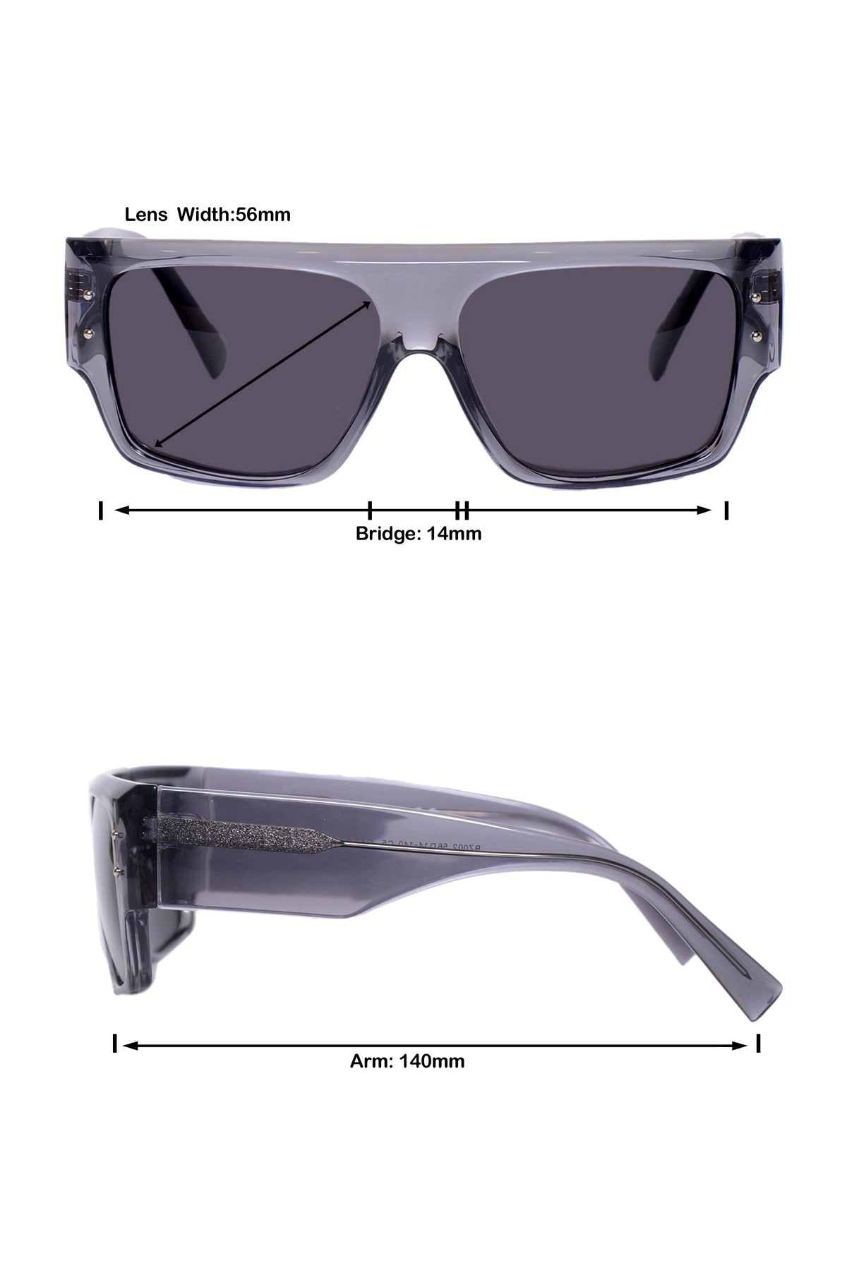Legacy Square Sunglasses – UV400 Polarized (Tortoise)