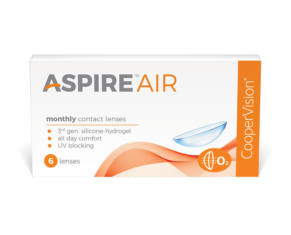 Cooper Vision Aspire Air Monthly Contact Lens (6 Lens/Box)