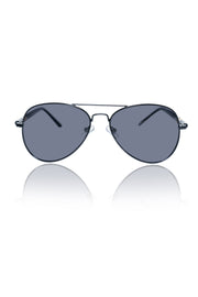 Series Obsession : Premium Polarized Aviator Sunglass with Designer Arms For UV Protection, Sun Shade Glares Fashion Accessories (Black)