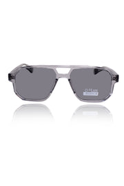 Legacy Aviator Sunglasses – UV400 Polarized (Crystal Gray)