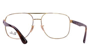 Ray-Ban RB 6476I 2500 56 Gold Eyewear Frame