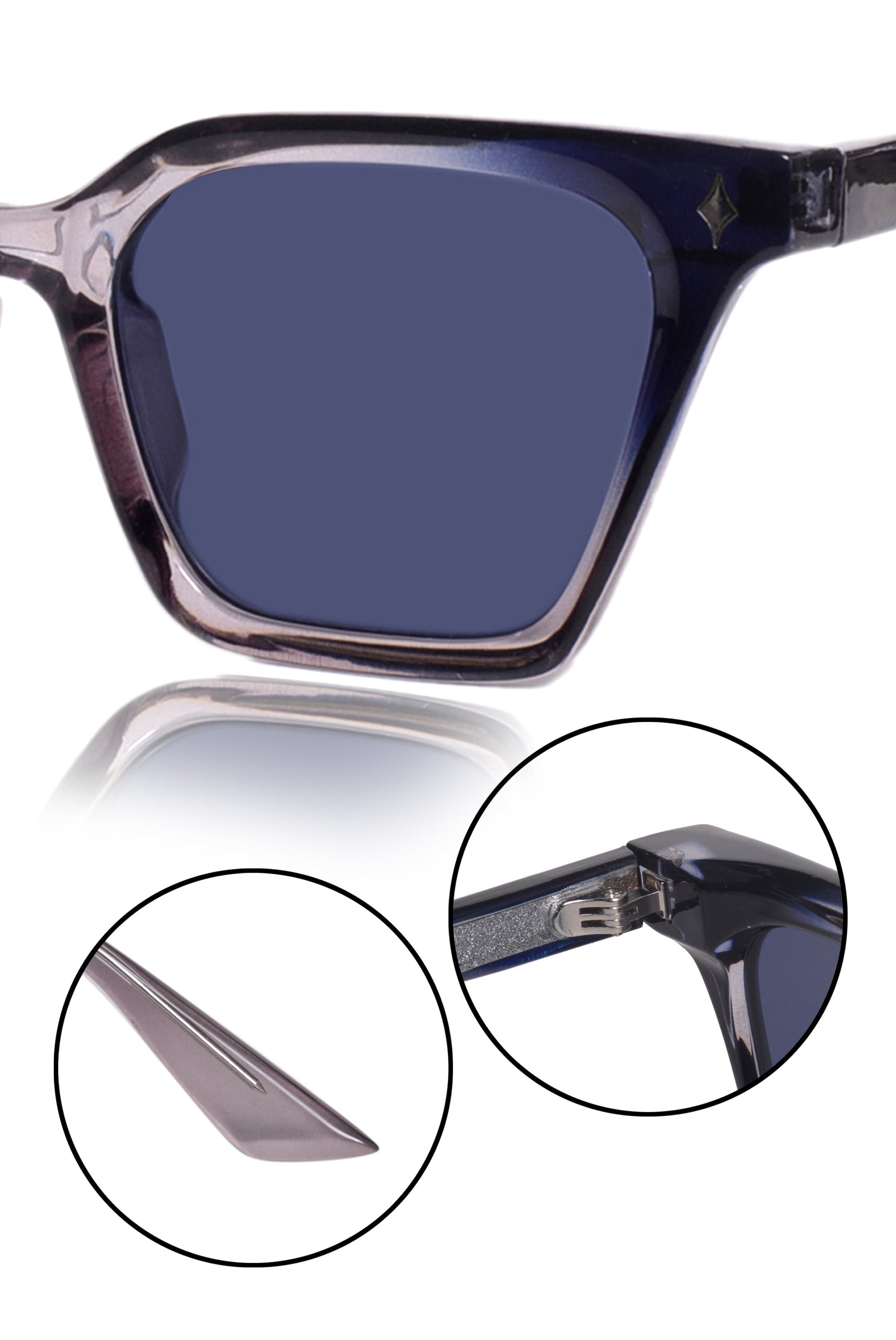 Legacy Cat Eye Sunglasses – UV400 Polarized (Green)