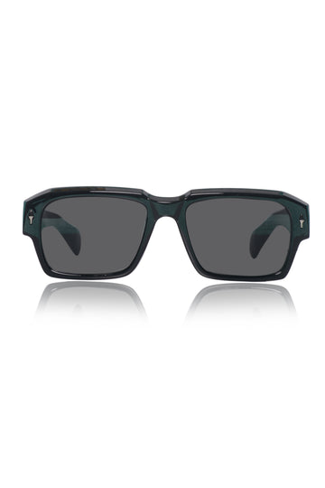 Legacy Square Sunglasses – UV400 Polarized (Black)