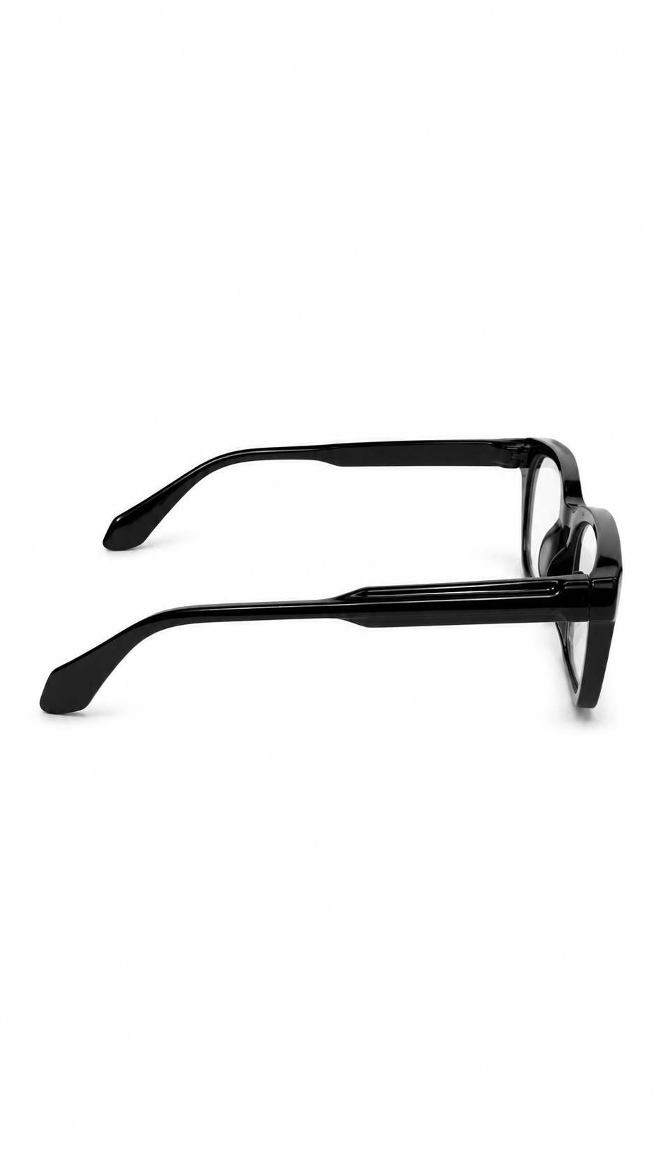 Premium Black Rectangle Glasses Frame