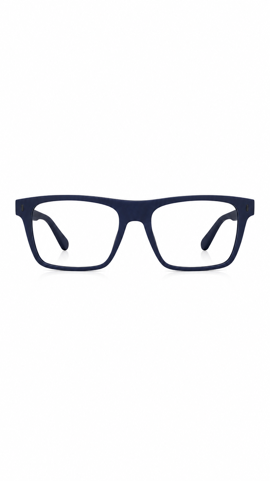 Blue Rectangle Glasses Frame