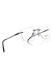 Square Signature Rimless Frame