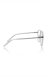 Premium Oversized Eyeglass Frames: Stylish Anti-Glare and Blue Light Blocking Glasses for Enhanced Computer and Mobile Phone Protection, Unisex Design (Transparent)