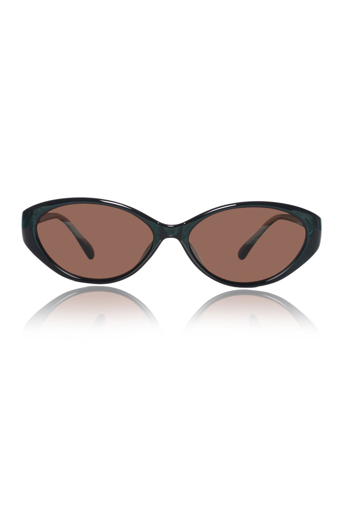 Legacy Cat Eye Sunglasses – UV400 Polarized (Brown)