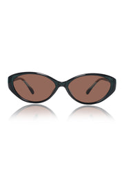 Legacy Cat Eye Sunglasses – UV400 Polarized (Brown)