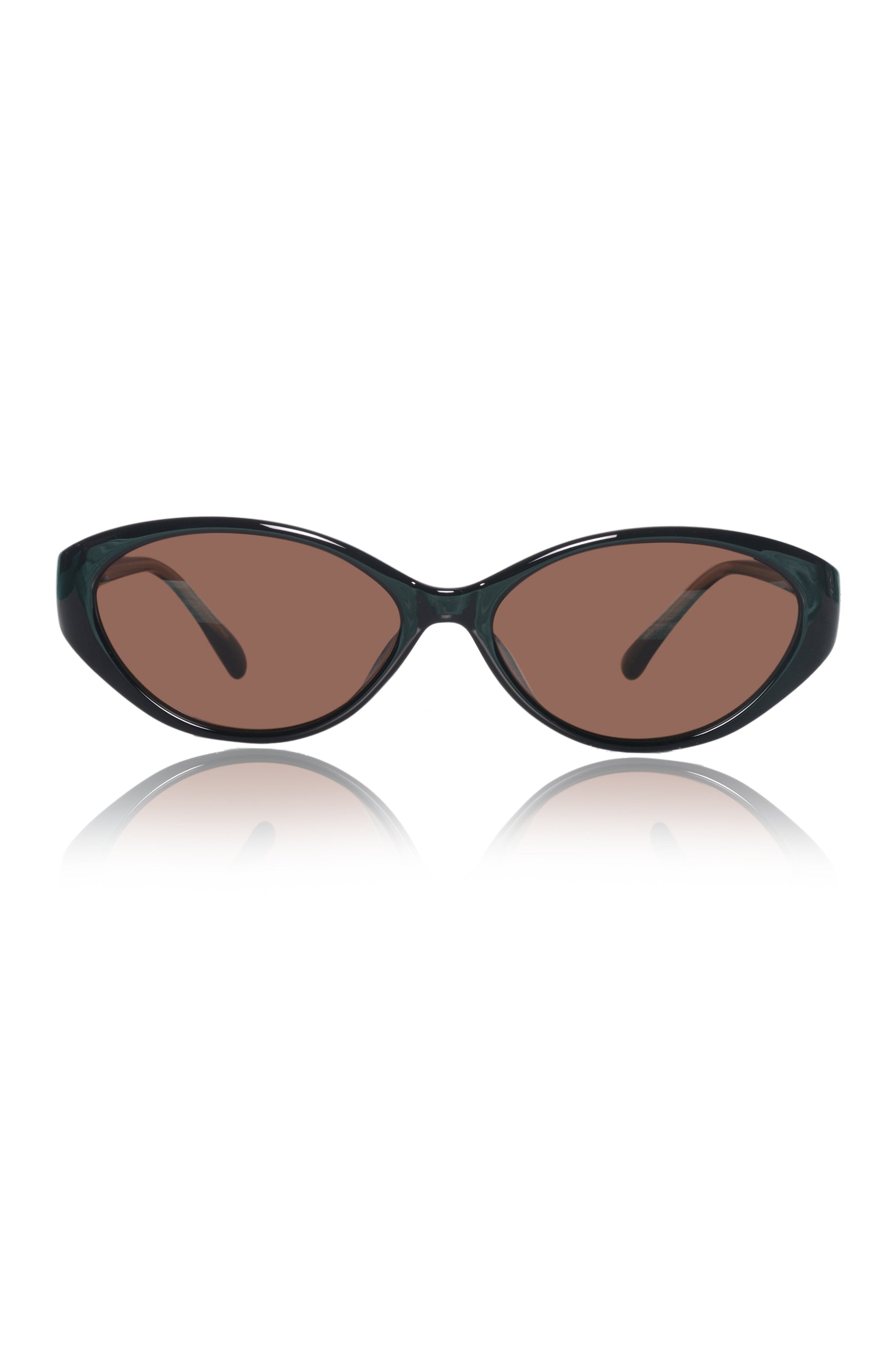 Legacy Cat Eye Sunglasses – UV400 Polarized (Brown)