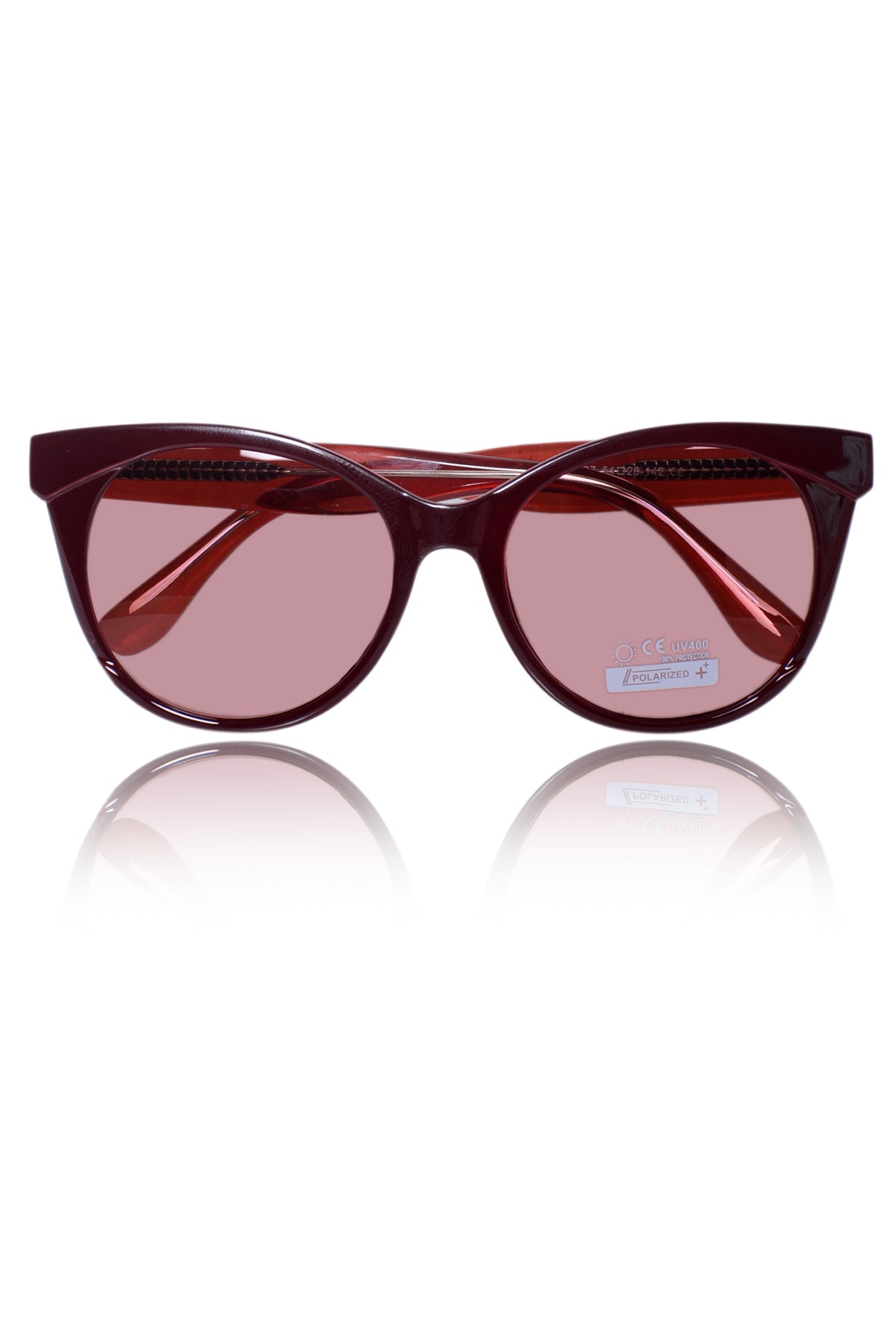 Legacy Cat Eye Sunglasses – UV400 Polarized (Crystal)