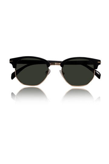 Legacy Clubmaster Sunglasses – UV400 Polarized (Green)