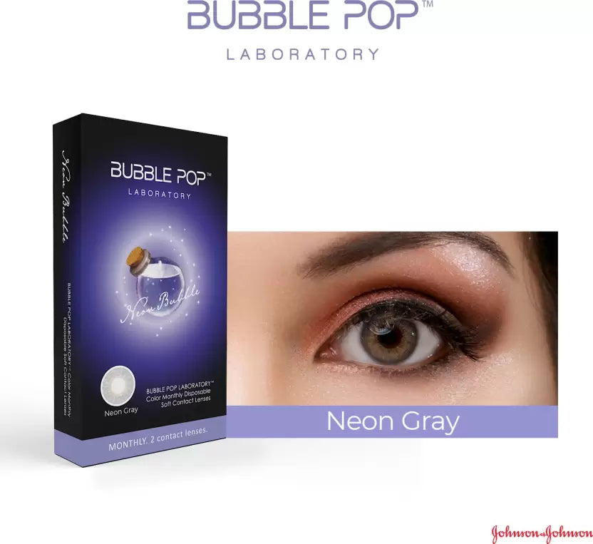 Bubble Pop Zero Power Colored Contact Lenses by Johnson & Johnson