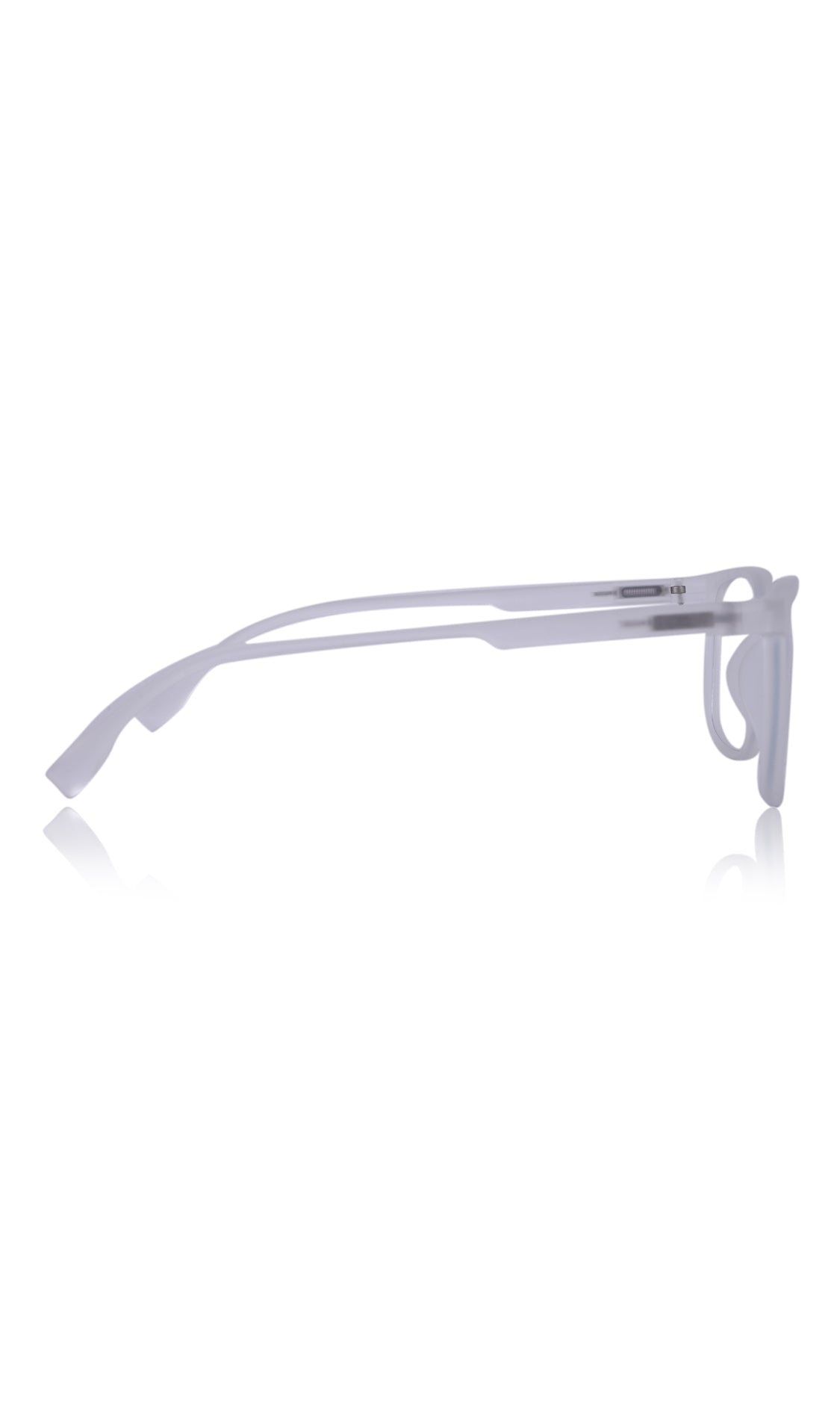 Colour Series : Vibrant colours eyewear rectangle frames with anti glare and blue filter eyeglasses for men and women (Pearl White)