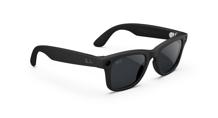 Ray-Ban Meta Wayfarer Gen 2 Smart Glasses – Matte Black Clear/Gray Transitions