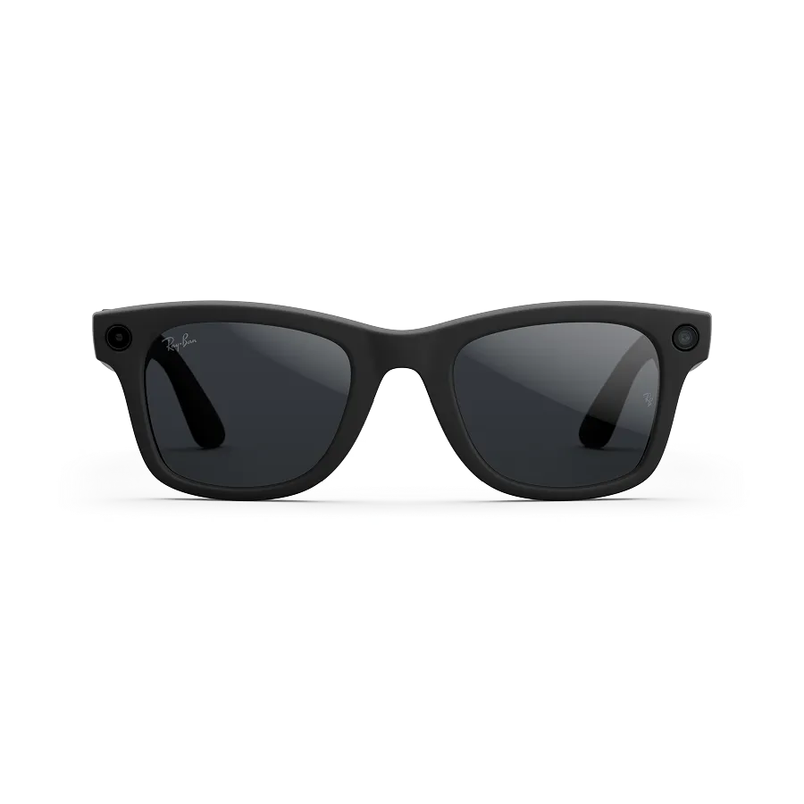 Ray-Ban Meta Wayfarer Gen 2 Smart Glasses – Matte Black Clear/Gray Transitions