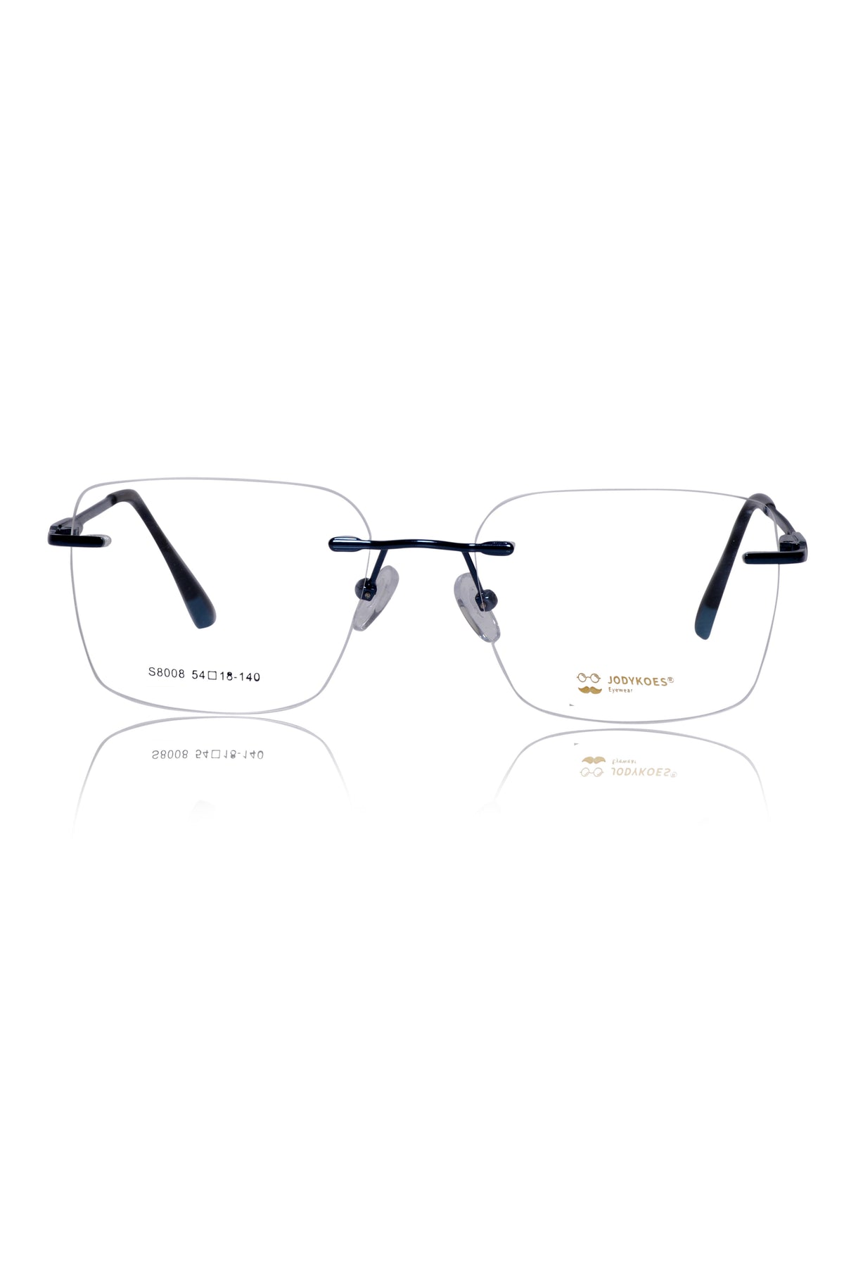 Square Signature Rimless Frame (Gold)