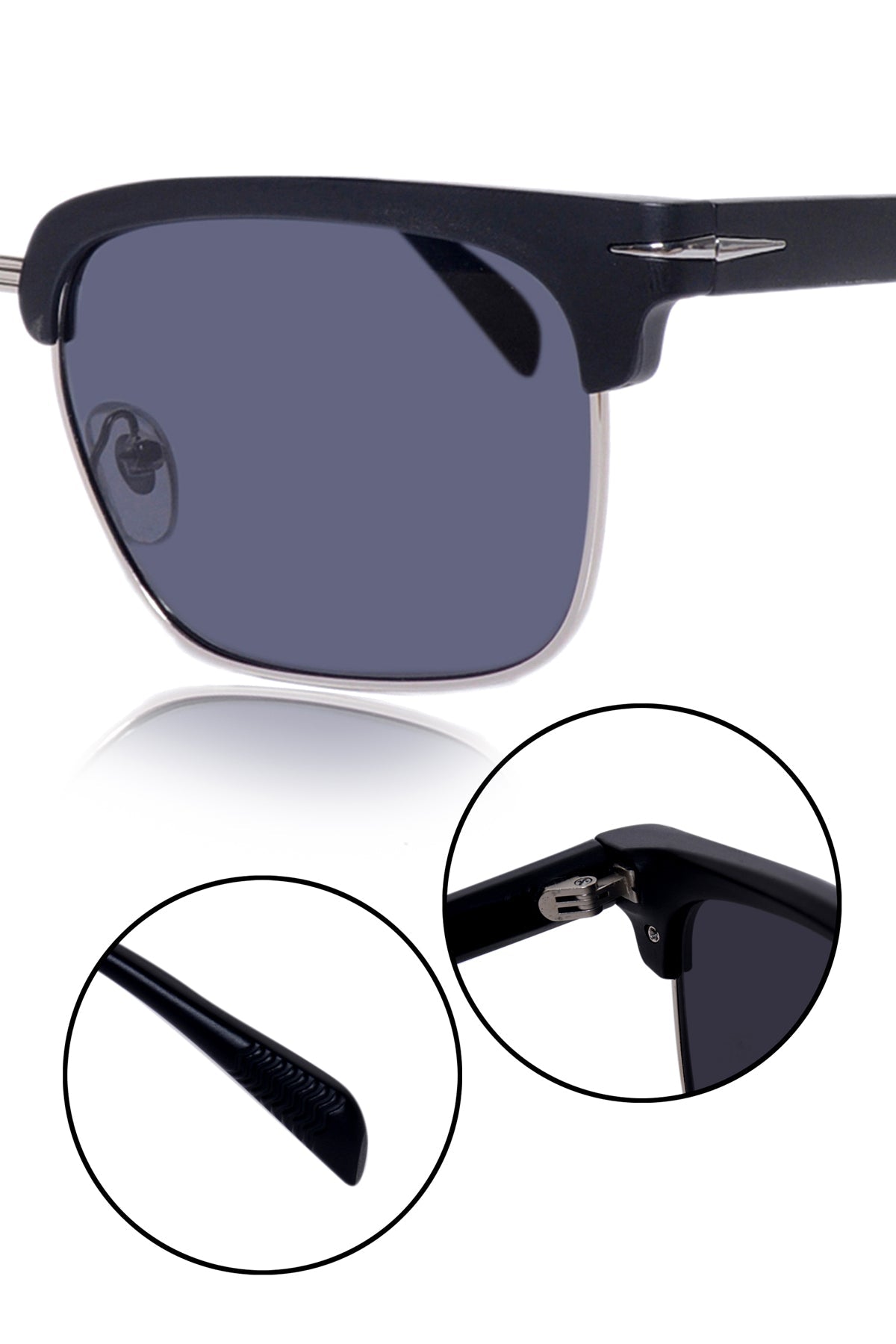 Legacy Clubmaster Sunglasses – UV400 Polarized