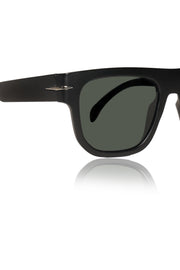 Series Obsession : Premium Square Pure Acetate Sheet Designer Fashionable Sunglasses Eyewear Shades For Men and Women With UV Protection Eyeglasses Frame (Black