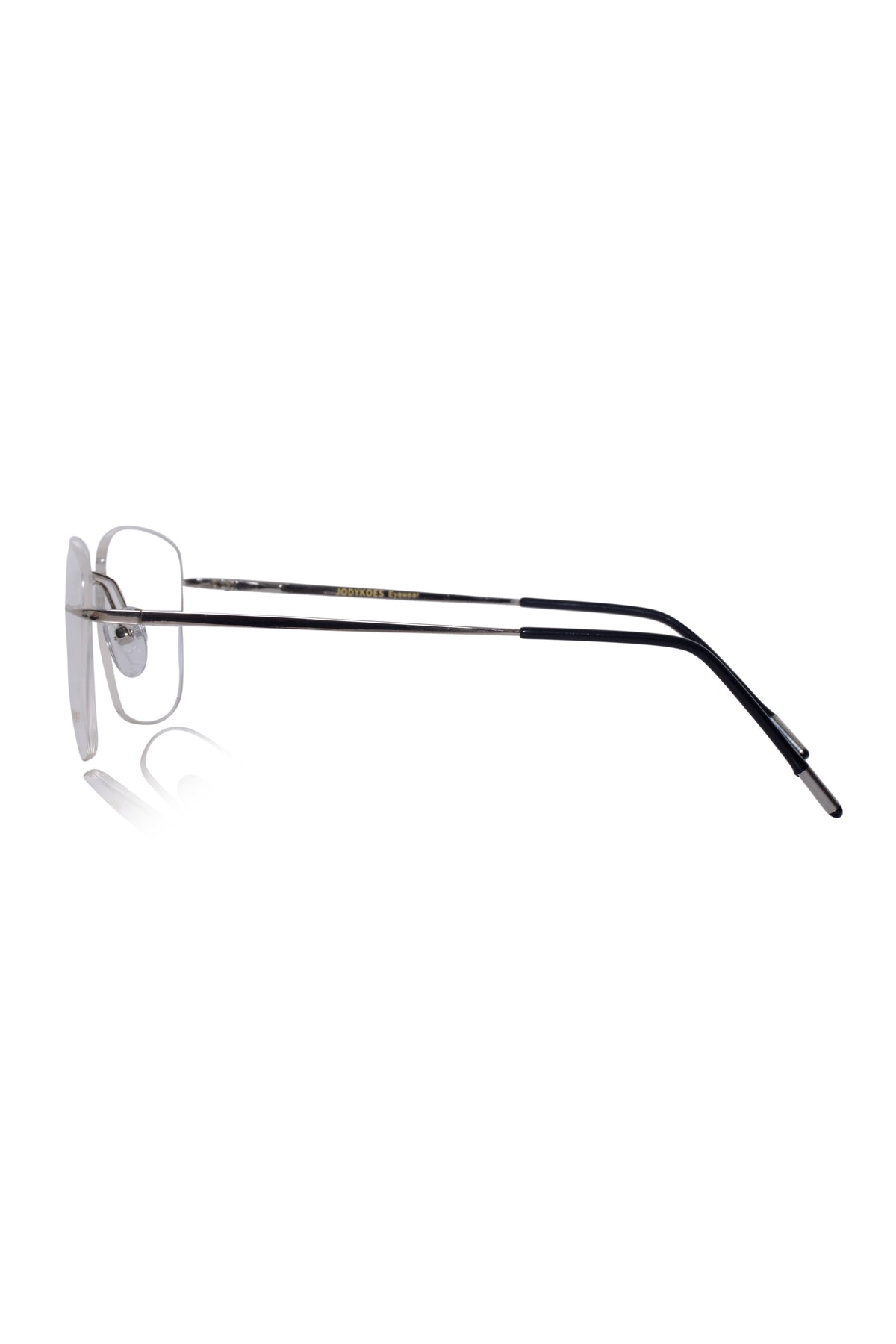 Square Signature Rimless Frame (Blue)