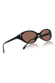 Legacy Cat Eye Sunglasses – UV400 Polarized (Brown)