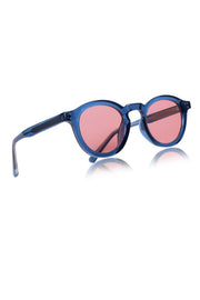 Legacy Round Sunglasses – UV400 Polarized (Blue Rose)