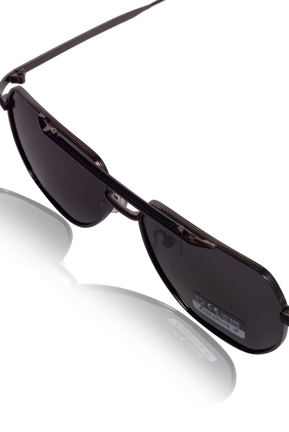 Legacy Square Sunglasses – UV400 Polarized (Knight Black)