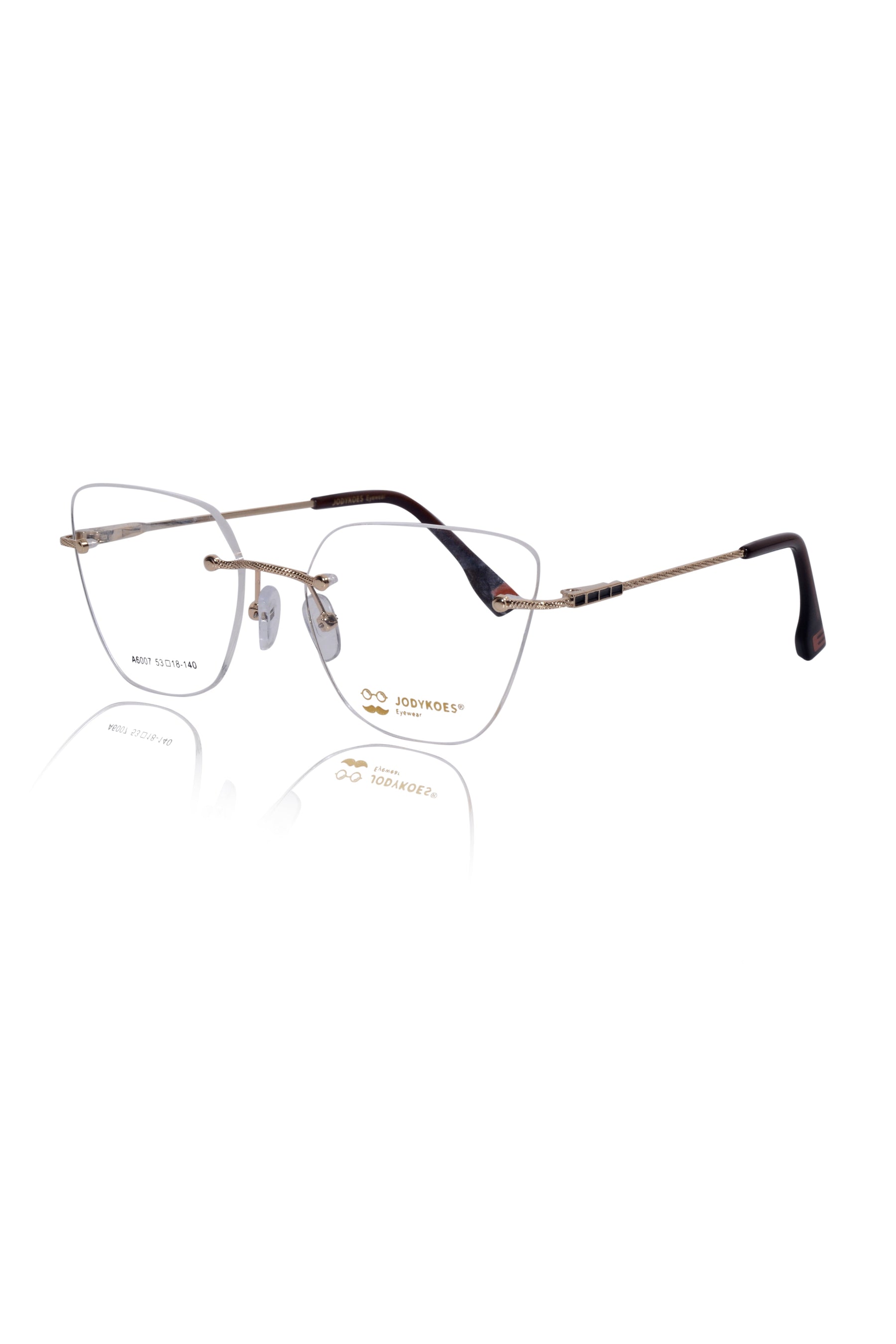 Cat Eye Signature Rimless Frame