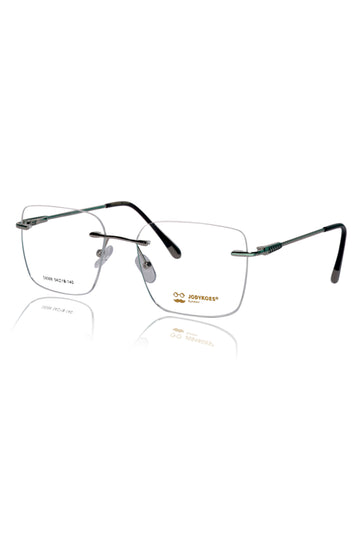 Square Signature Rimless Frame