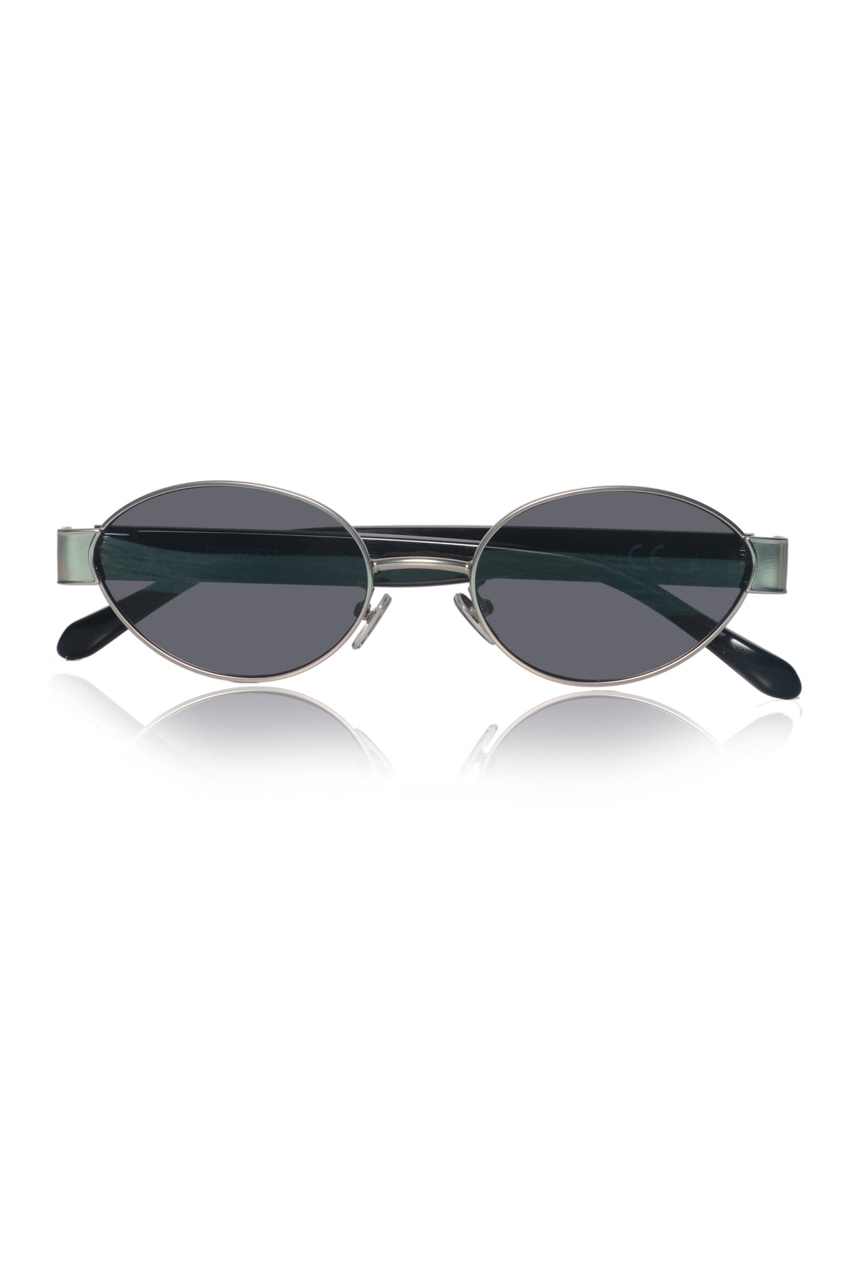 Legacy Metal Oval Sunglasses – UV400 Polarized (Silver)