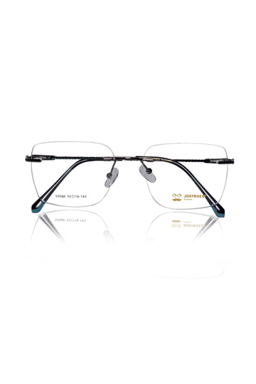 Square Signature Rimless Frame