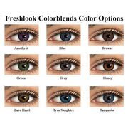 FRESHLOOK MONTHLY COLOR BLENDS CONTACT LENS (2 LENS) - GRAY