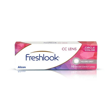 Freshlook FLCC OneDay ALLURE GRAY Color Contact Lens 10 Lens Box