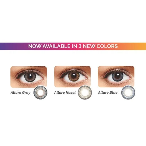 Freshlook FLCC OneDay ALLURE HAZEL Color Contact Lens 10 Lens Box