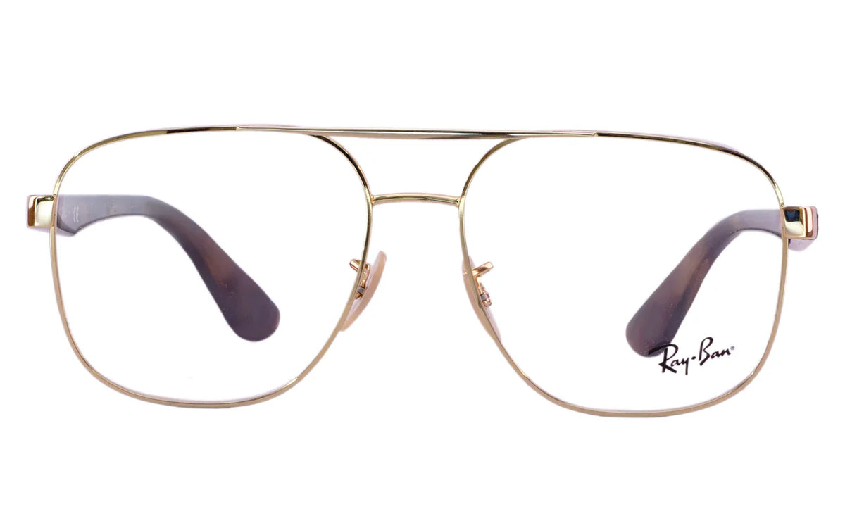 Ray-Ban RB 6476I 2500 56 Gold Eyewear Frame