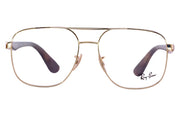 Ray-Ban RB 6476I 2500 56 Gold Eyewear Frame