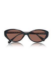 Legacy Cat Eye Sunglasses – UV400 Polarized (Brown)
